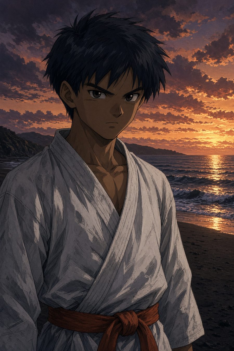 White gi — the quiet one